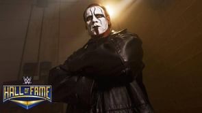 Who will induct Sting into the WWE Hall of Fame?