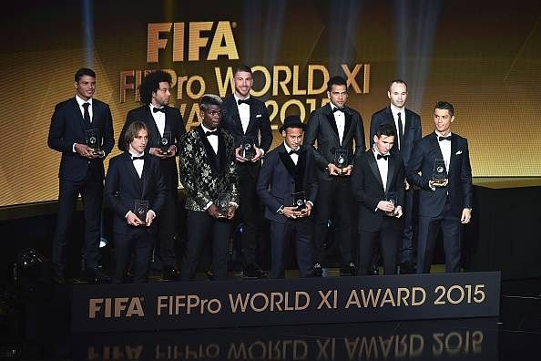 Stats: Records tumble at the 2015 FIFA Ballon d'Or Gala