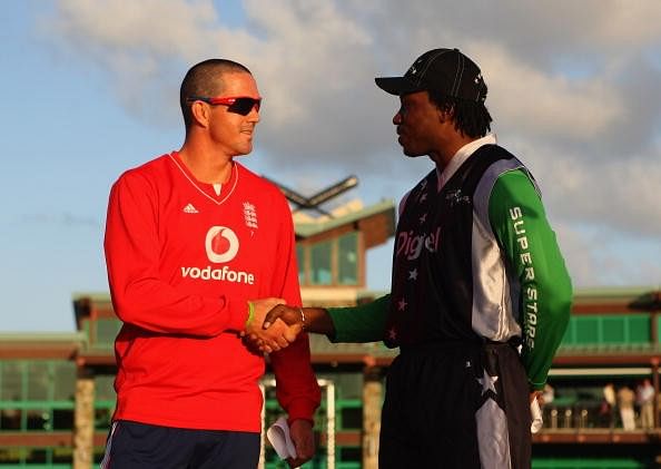 Chris Gayle takes a dig at Kevin Pietersen, says the English batsman is no match for him