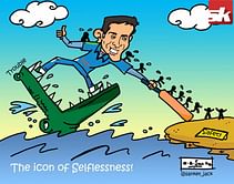 Comic: Rahul Dravid - The Selfless Icon!