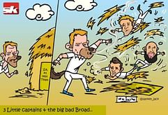 Comic: 3 little captains & the big bad Broad!