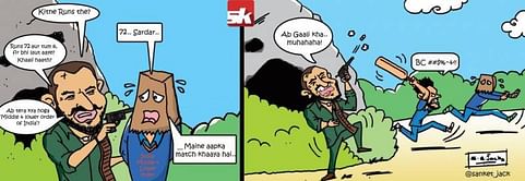 Comic: India lose 4th ODI despite Dhawan & Kohli scoring 100s!