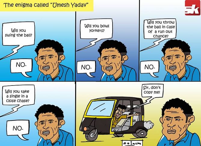 Comic: The enigma called Umesh Yadav