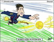 Comic: The Wizard of Football gets the Golden Snitch for fifth time