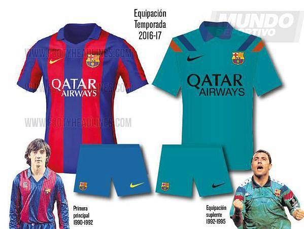 Barcelona to kits for coming season leaked - including white away