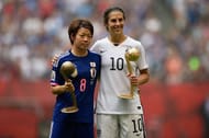Carli Lloyd Aya Miyama