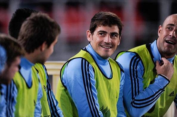Iker Casillas ready to be part of the Spain squad as a substitute