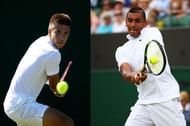 Borna Coric Nick Kyrgios Wimbledon