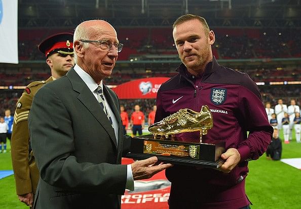 Wayne Rooney voted England Player of the Year for 2015