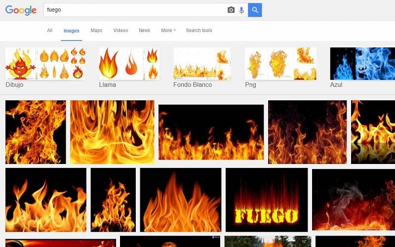 fuego Google