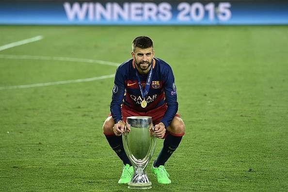 Gerard Pique UEFA Super Cup