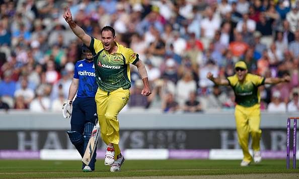Australia call up John Hastings to replace Mitchell Marsh for the second ODI against India