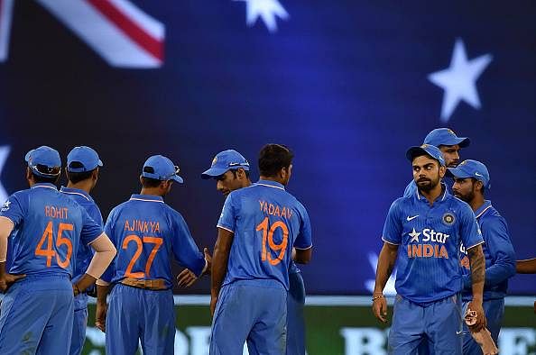 Indian cricket team ODI India Australia 2016