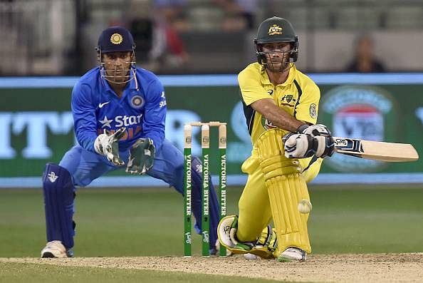 Glenn Maxwell India Australia ODI 2016