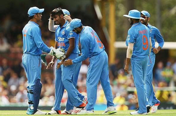 Jasprit Bumrah India Australia ODI 2016