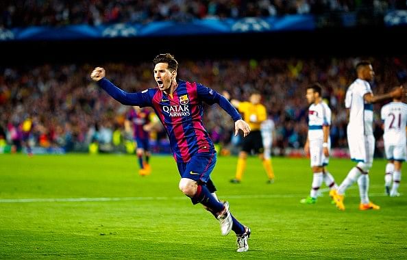 Lionel Messi Best Forward 2015