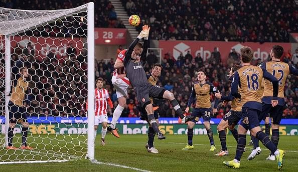 Petr Cech Stoke City