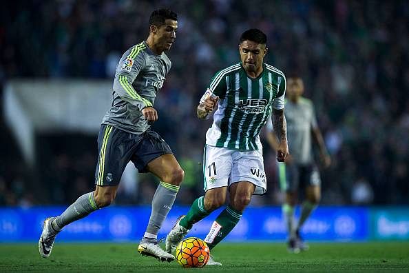 Madrid's Ronaldo accused of kicking Betis' Molinero, called 'ugly gesture' by defender