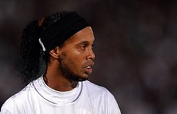 Car carrying Ronaldinho nearly hit by traffic pole while in Kerala