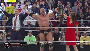 Why is Triple H the WWE World Heavyweight Champion?