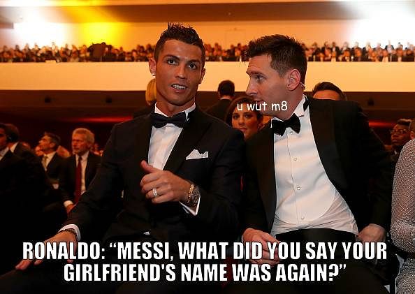 Ronaldo Messi