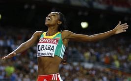 Ethiopian runner Genzebe Dibaba breaks 26-year-old world indoor mile record