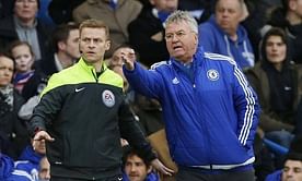 Hiddink condemns coin-throwing Chelsea fans