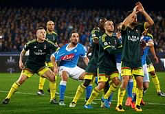 Napoli stay second after being held by Milan