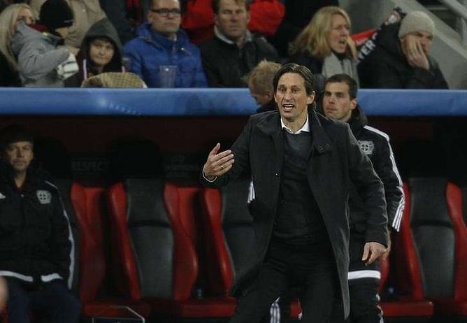 Leverkusen's Schmidt banned for three matches, fined