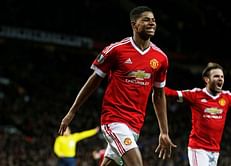 United's Rashford enjoys dream debut after late call-up