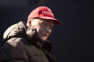 Niki Lauda red cap 2015
