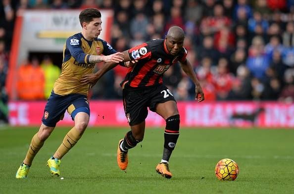 Afobe Bourneouth Arsenal