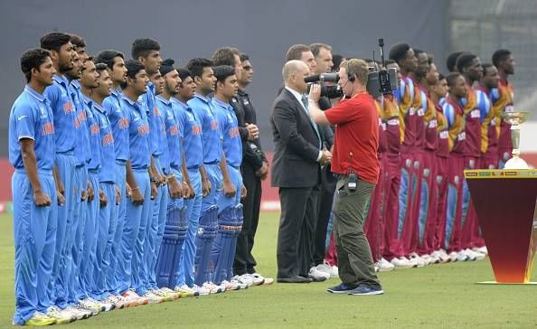 Best Images from the U19 World Cup Final - Sarfaraz's ramp shot, Calypso dances and tears from Indians