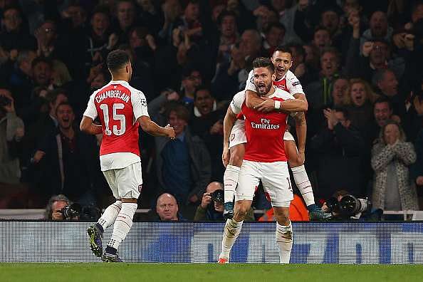 Alexis Sanchez Olivier Giroud