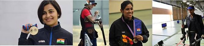 India at the Asian Shooting Olympic qualifier: A Review