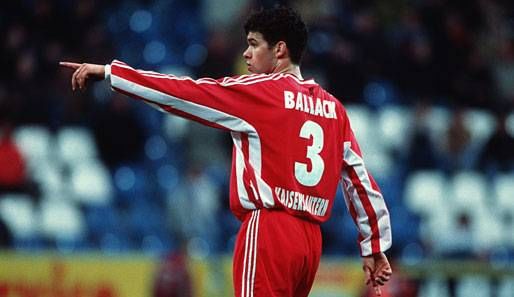 Future German captain Michael Ballack at 1.FCK