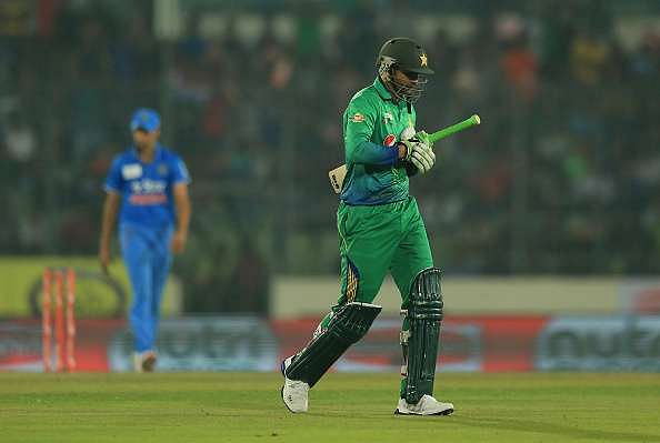 Batting struggle India vs Pakistan Asia Cup