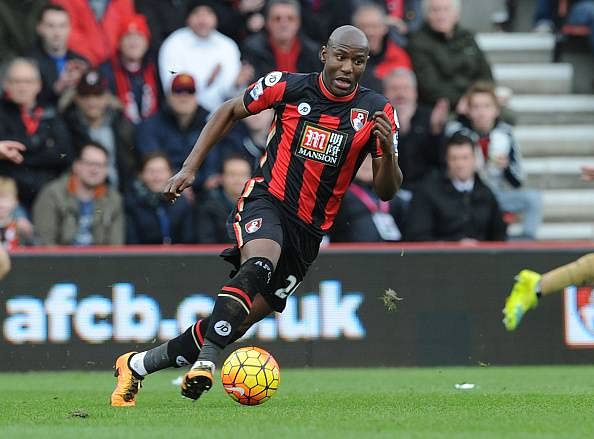Afobe starring for Bournemouth