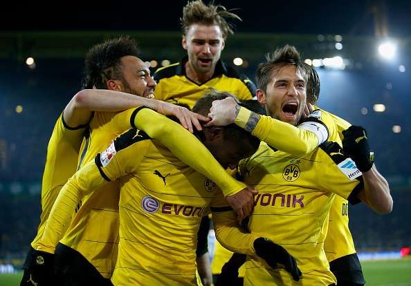 Borussia Dortmund in late comeback win over 10-man Hoffenheim