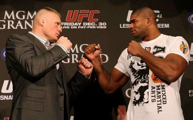 Alistair Overeem open to facing Brock Lesnar in the WWE