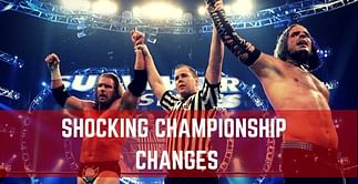 Top 10 most surprising Championship changes in WWE