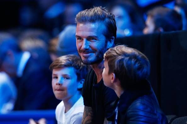 David Beckham shows that he is a superstar with a golden heart