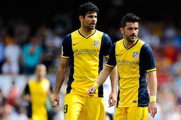 david villa and diego costa