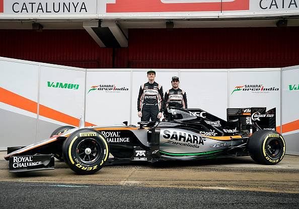 Force India present 2016 F1 car