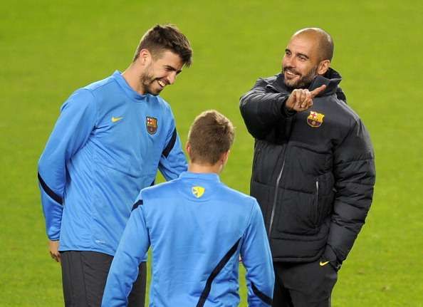 Gerard Pique rules out reunion with Pep Guardiola at Manchester City due to his love for United