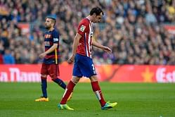 Diego Godin returns to Atletico Madrid training