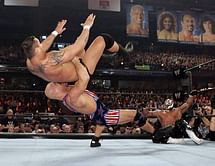 Two former WWE World Champions facing each other outside the company