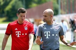 Robert Lewandowski says Pep Guardiola has decided his Premier League destination