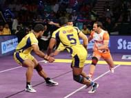 Manjeet Chhillar Puneri Paltan Telugu Titans Pro Kabaddi