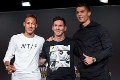 Brazilian legend Cafu feels Neymar is technically better than Lionel Messi and Cristiano Ronaldo